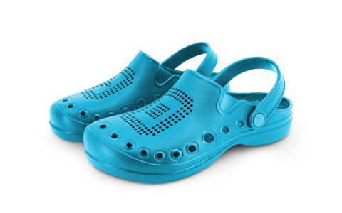 Šľapky Delphin OCTO / azúrovo modré 38