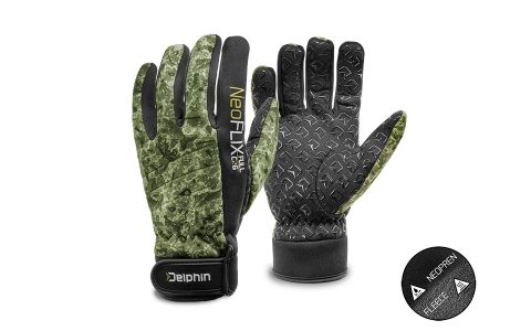 Neoprénové rukavice s výstelkou Delphin NeoFLIX L
