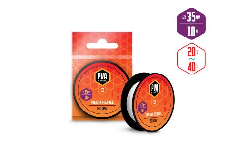 Pančucha náhradná Delphin PVA n´tastic / 10m - 35mm široká -35mm / Pomaly rozpustná