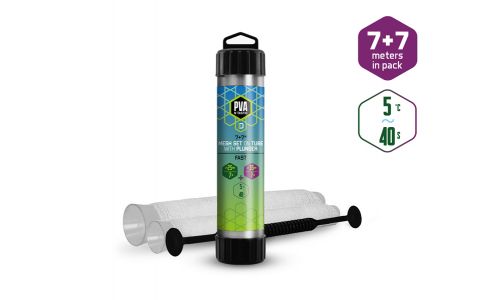 Pančucha Delphin PVA n´tastic SET 2v1 / 7m+7m 25mm + 35mm / Rýchlo rozpustná 