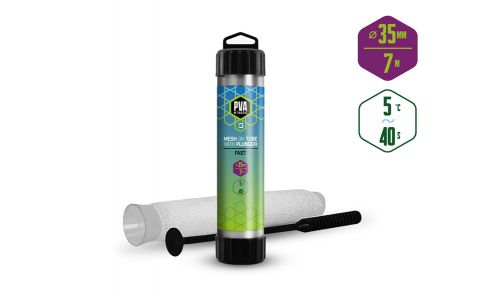 Pančucha Delphin PVA n´tastic TUBA+TĹK / 7m široká - 35mm / Rýchlo rozpustná 