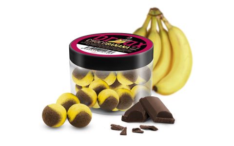 Nástraha Delphin BreaX POP 16mm/50g Čokoláda-Banán