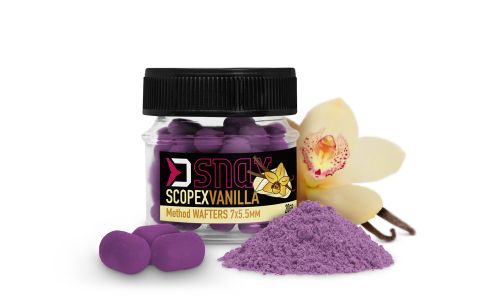 Nástraha D SNAX WAFT 7x5.5mm/20g Scopex-Vanilka