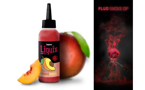 Fluo dip D SNAX LiquiX /100ml Mango-Broskyňa