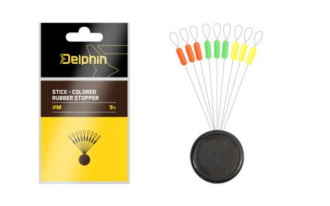 Stick - Colored rubber stopper M