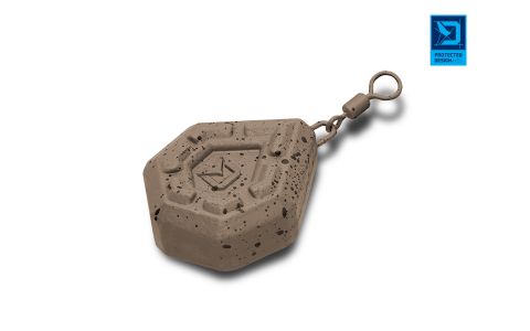 Olovená záťaž Delphin CyberBARBED Plná 60g