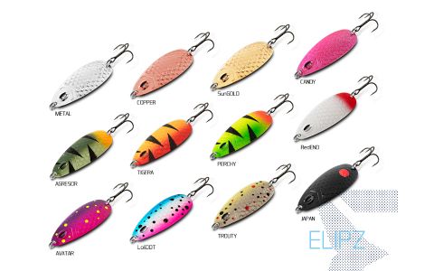 Plandavka Delphin ELIPZ FullSCALE 12g TROUTY Hook #2 Plandavka Delphin ELIPZ FullSCALE 12g TROUTY Hook #2