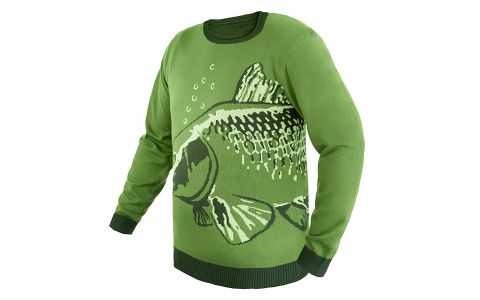 Pletený sveter Delphin CARP veľ. L Pletený sveter Delphin CARP veľ. L