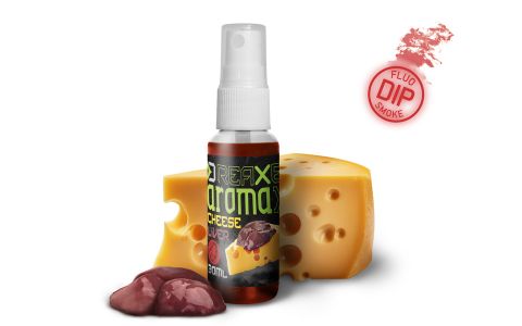 Dipovací sprej Delphin AromaX/30ml Syr-Pečeň/červený