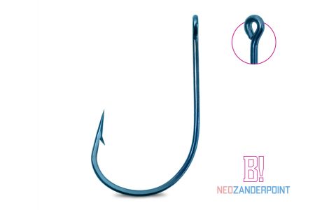 Háčik Delphin B! NEO ZanderPoint BLU / 10ks 2/0