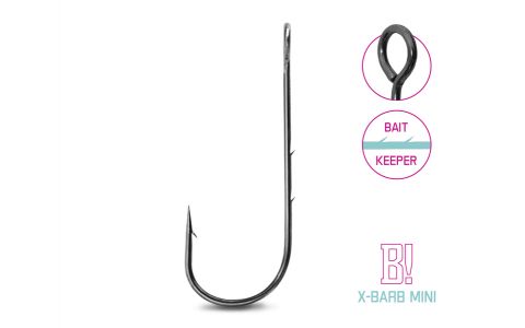 Háčik na čeburašku Delphin B! X-BARB MINI / 8ks 2