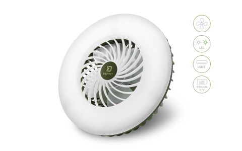 Ventilátor so svetlom Delphin Ventix 4400 mAh