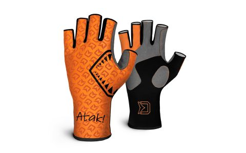 Trojštvrťové rukavice Delphin Atak! 75F L