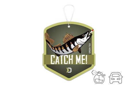 Vôňa do auta Delphin CatchME! ZUBÁČ Green tea