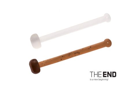 Elastická zarážka nástrahy THE END / 36ks 18,21,25 mm mix