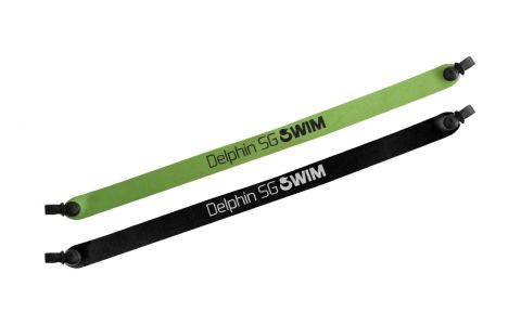 Plávajúci popruh pre okuliare Delphin SWIM zelený