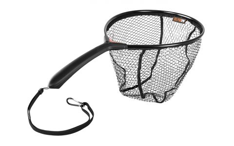 Prívlačový podberák Delphin SPIN-R pogum.sieť 40x30cm