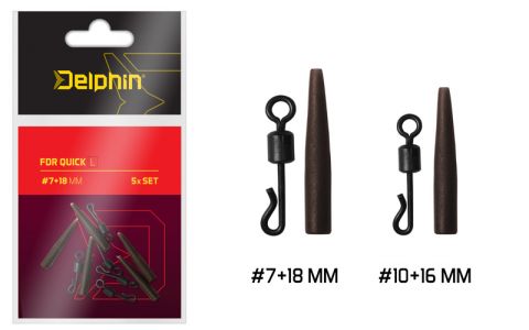 Delphin FDR Quick S / Set 5ks #10+16mm