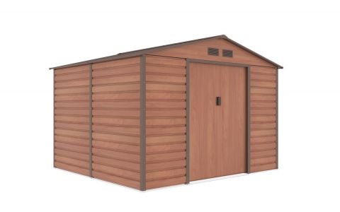 Záhradný domček G21 GAH 706 - 277 x 255 cm, hnedý