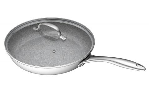 Panvica G21 Gourmet Miracle 28 cm s pokrievkou, nerez/greblon