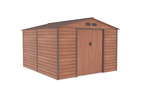 Záhradný domček G21 GAH 884 - 277 x 319 cm, hnedý