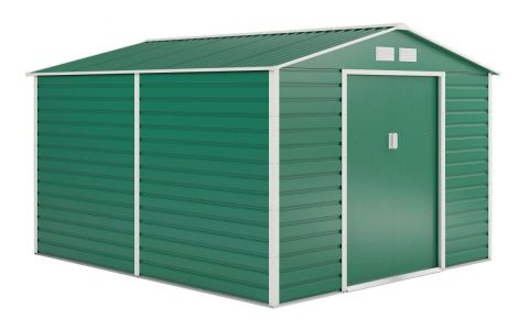 Záhradný domček G21 GAH 884 - 277 x 319 cm, zelený