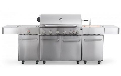 Plynový gril G21 Nevada, BBQ kuchyňa 8 horákov + zadarmo redukčný ventil Plynový gril G21 Nevada, BBQ kuchyňa 8 horákov + zadarmo redukčný ventil