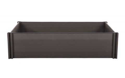 Vyvýšený záhon G21 Crop 183 x 143 x 54, WPC, Eben