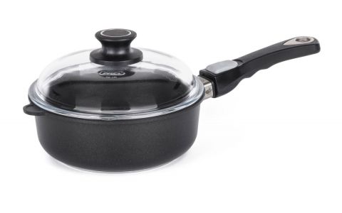 Hlboká panvica G21 Prime 20 cm s pokrievkou a odnímateľnou rukoväťou