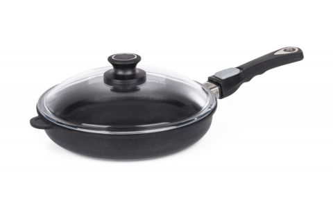 Hlboká panvica G21 Prime 26 cm s pokrievkou a odnímateľnou rukoväťou