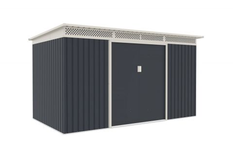 Záhradný domček G21 GRAH 700 - 340 x 206 cm, antracitový