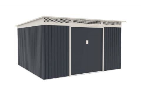 Záhradný domček G21 GRAH 1132 - 340 x 333 cm, antracitový