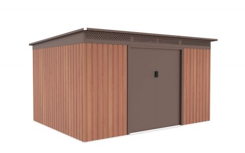 Záhradný domček G21 GRAH 915 - 340 x 269 cm, hnedý