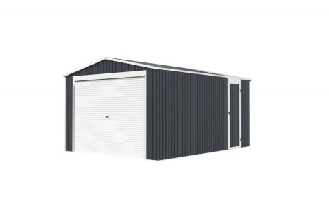 Garáž G21 Portland 1500, 338 x 448 cm, antracitová