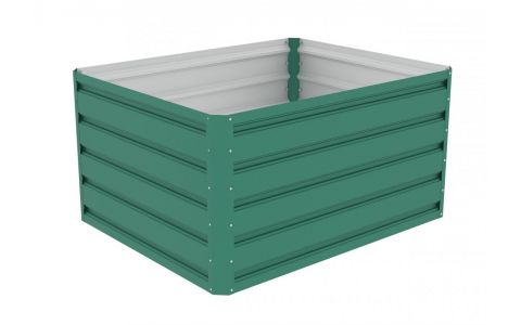 Vyvýšený záhon G21 Daisy 100 x 80 x 52 cm, plechový, zelený