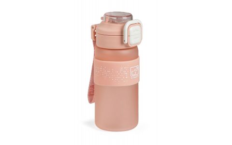 Fľaša G21 na pití 600 ml, růžová zmrzlá