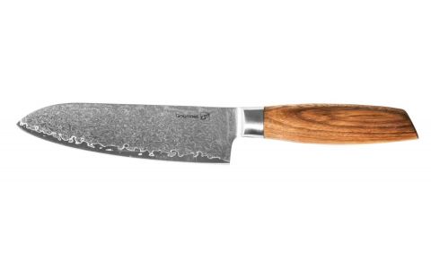 Nôž G21 Gourmet Damascus 17 cm, Santoku, rukoväť zebrawood Nôž G21 Gourmet Damascus 17 cm, Santoku, rukoväť zebrawood