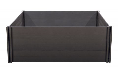 Vyvýšený záhon G21 Crop 183 x 183 x 80, WPC, Eben