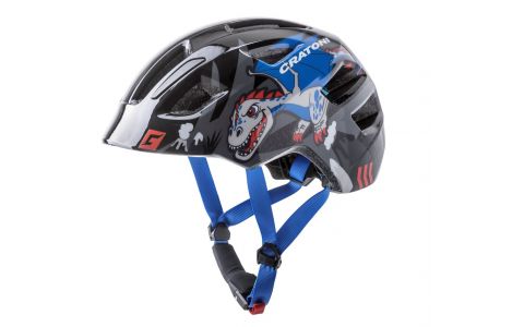 Detská prilba CRATONI Maxster Black dragon Glossy - XS/S (46-51cm)