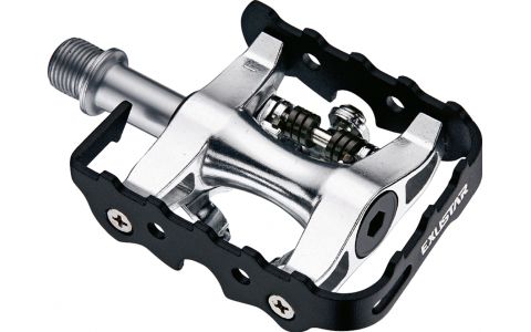 MTB Pedále EXUSTAR PM812 jednostranné