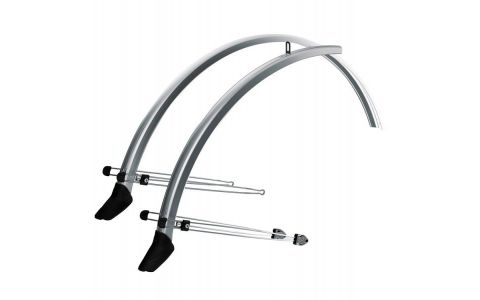 Sada blatníkov SKS Commuter Hybrid 28" 45mm – Silver