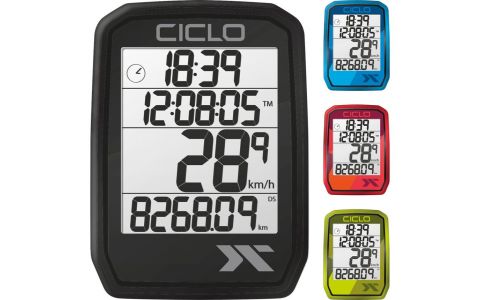 Tachometer CicloSport Protos 105 drôtový - Red
