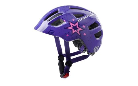Detská prilba CRATONI Maxster Star Purple Glossy - S/M (51-56cm) Detská prilba CRATONI Maxster Star Purple Glossy - S/M (51-56cm)