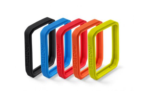 Ochrané gumičky PROTOS Silikon CicloSport - Set 5 farieb (Blue,Red,Green,Black,Orange