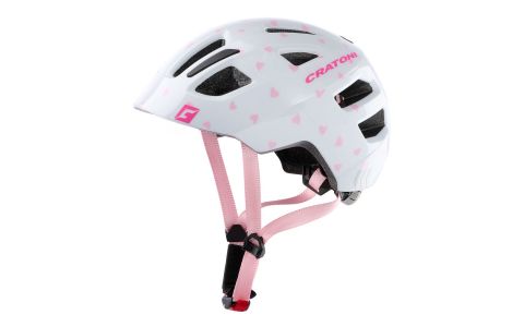 Detská prilba CRATONI Maxster Heart Rose Glossy - XS/S (46-51cm)