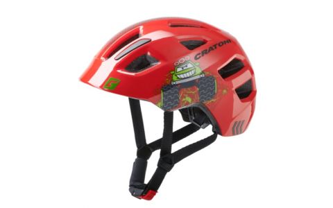 Detská prilba CRATONI Maxster Truck Red Glossy - XS/S (46-51cm)