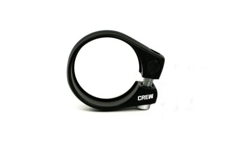 Sedlová objímka GHOST Black 38,0mm