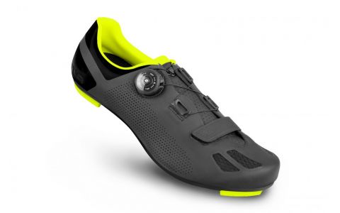Cestné tretry FLR F11 Black/Neon Yellow  - 43