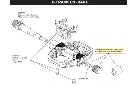 Nářadí LOOK X-TRACK tool