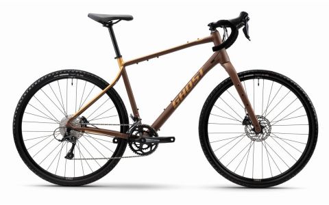 GHOST Asket AL Brown/Metallic Light Beige Matt - XL